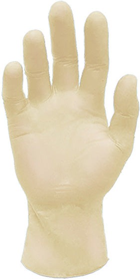 RONCO - X-Large Tan Latex Powder-Free Exam Gloves - 859