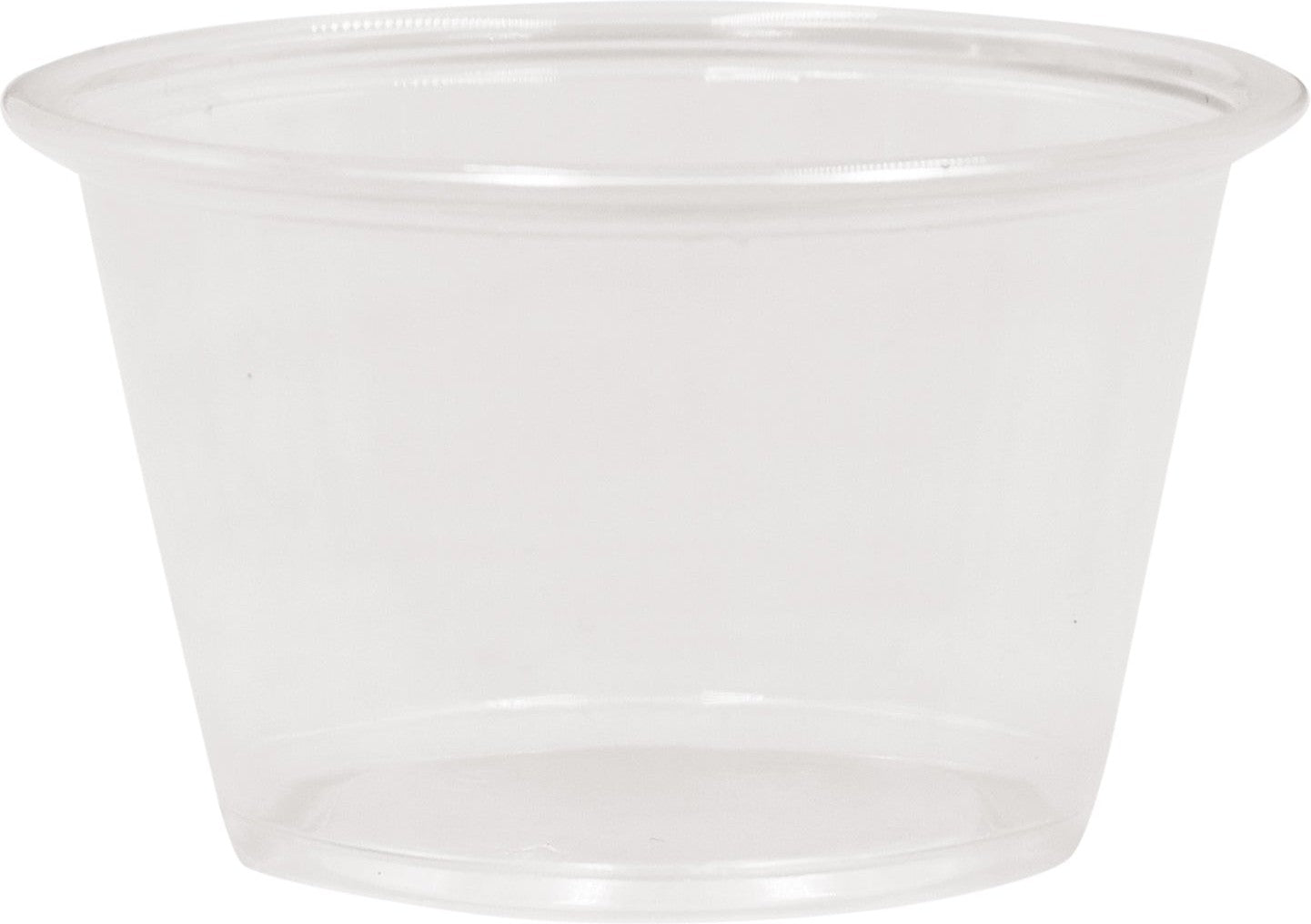 RitePak - 4 Oz Clear Plastic Portion Cups, 2500/Cs - PC400