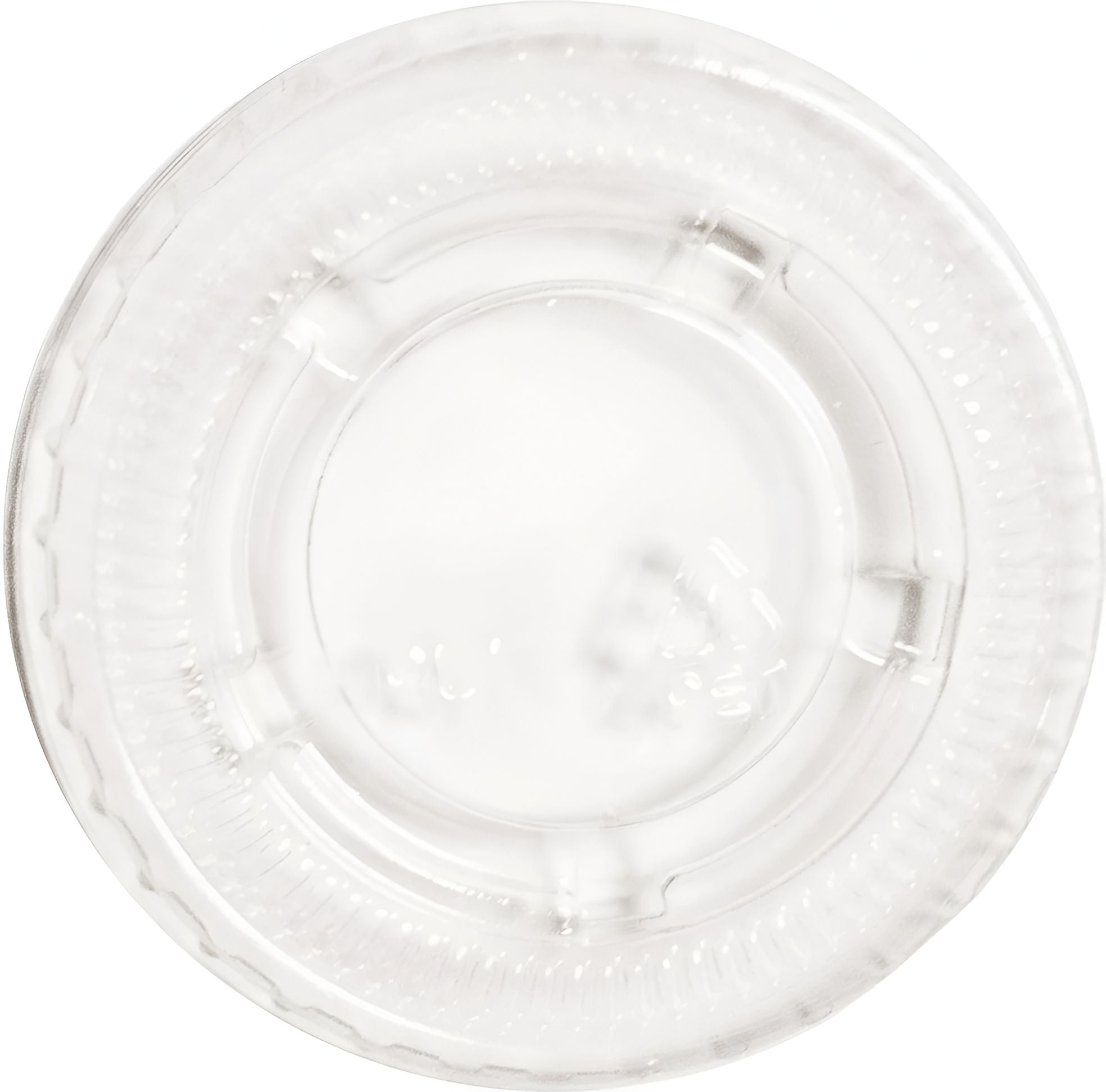 RitePak - 2 Oz Clear Plastic Portion Cup Lid, 2500/Cs - PL200
