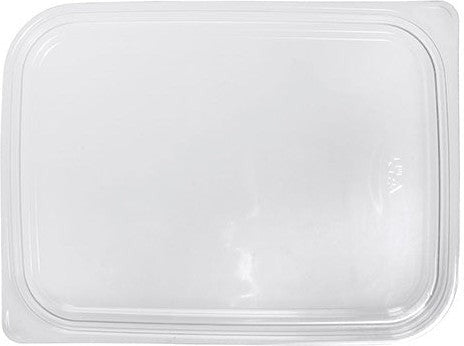 Sabert - Clear Lid for 36 oz. Two-Compartment and 26 oz. Three-Compartment Large Snack Box, 300/cs - 584620B300N