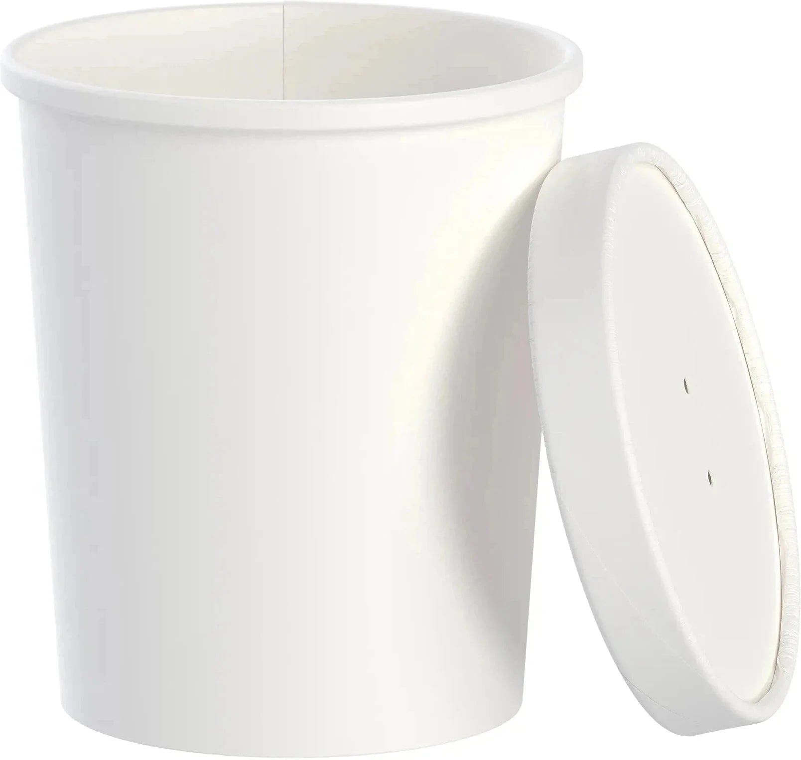 Dart Container - 32 Oz Paper White Container Combo, 250/Cs- KHB32A-2050