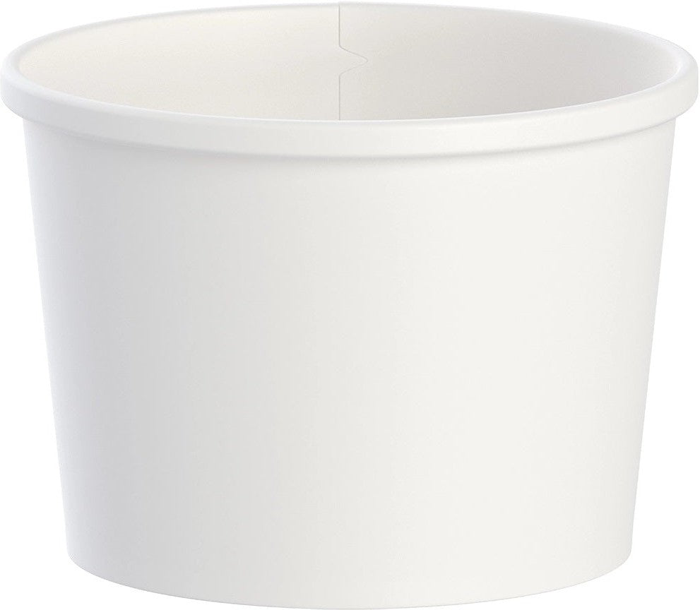 Dart Container - 12 Oz Paper White Soup Container, 500/Cs - Z36