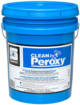 Spartan - Clean By Peroxy 5 Gallon Fresh Spring Rain Scent Multi-Purpose Cleaner - 003505C
