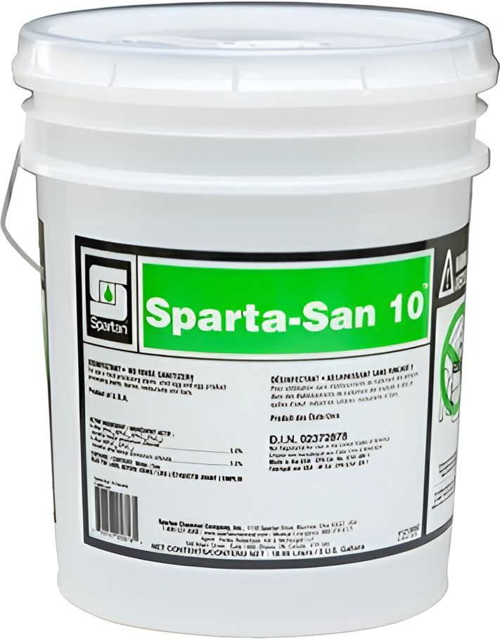 Spartan - SpartaSan 10, 7 Gallon Food Sanitizer Pale - 121305C