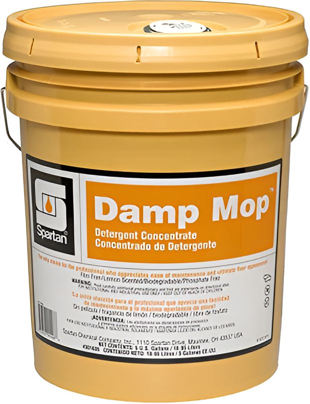 Spartan - 5 Gallon Lemon Scent Neutral Damp Mop Cleaner - 301605C