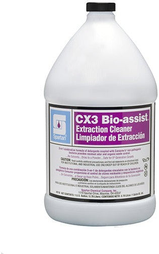 Spartan - CX3 1 Gallon Bio Carpet Cleaner, 4Jug/Cs - 311004C