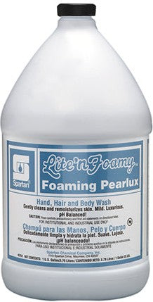 Spartan - Lite N Foamy 1 Gallon Pearlux Soap Hand Wash, 4Jug/Cs - 315104C
