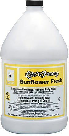 Spartan - Lite N Foamy 1 Gallon Sunflower Soap, 4Jug/Cs - 330504C