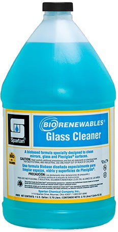 Spartan - Bio-Renew 1 Gal Glass Cleaner, 4Jug/Cs - 383504C