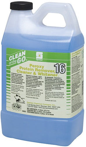 Spartan - Clean on the Go 2 Litre Peroxy Protein Remover, 4Jug/Cs - 482202C