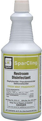 Spartan - SparCling 1 Quartz Restroom Disinfectant, 12Bt/Cs - 711803C