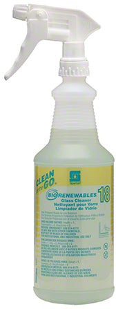 Spartan - Bio Glass Cleaner Bottles & Triggers, 12/Cs - 933100C