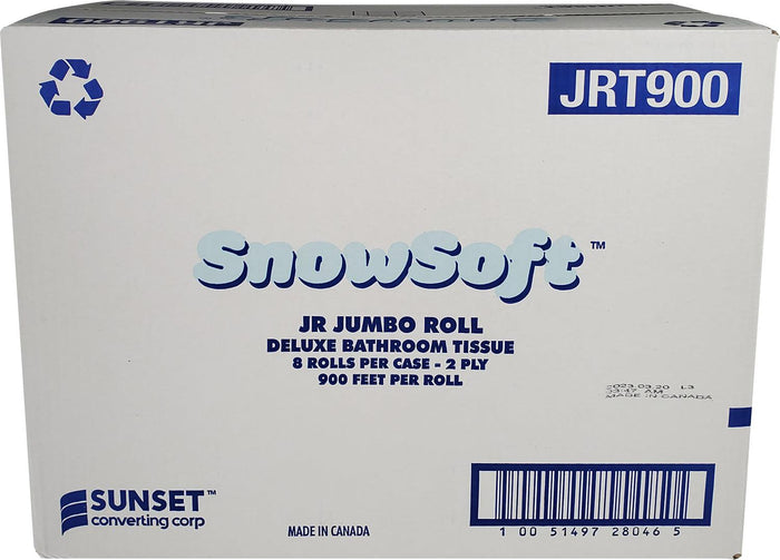 Everest Pro - 900 Feet 2 Ply Jumbo Roll Tissue JRT, 8 Rl/Cs - JRT900