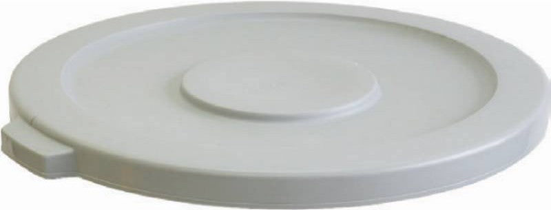 TiSA - Grey Flat Lid for 32 Gallon Round Container, 10/cs - TS0034