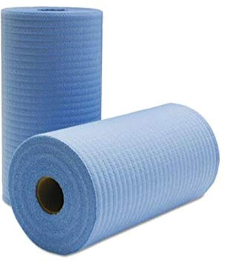 Cascades Tissue Group - 12" x 24", 1/4 Fold Heavy Foodservice Blue Wipers, 100/cs - 3181