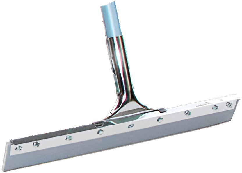 TiSA - 22" Metal Frame Rubber Floor Squeegee With 54" Handle, 25/cs - TS9722