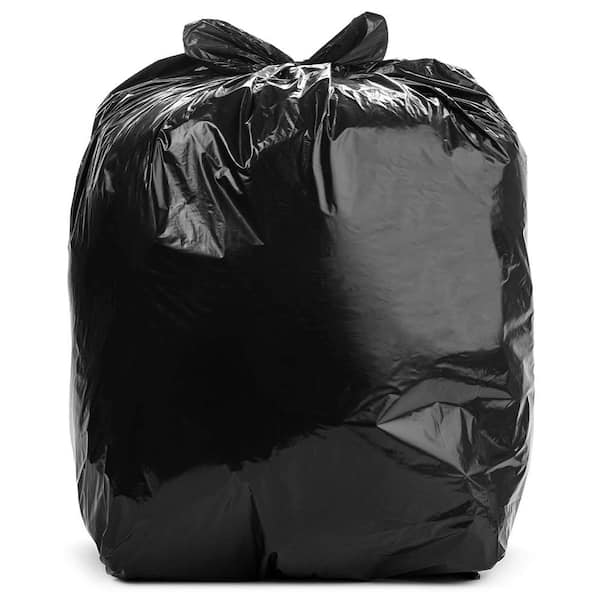 30" x 38" X-Strong Black Garbage Bag, 100/Cs - 020475