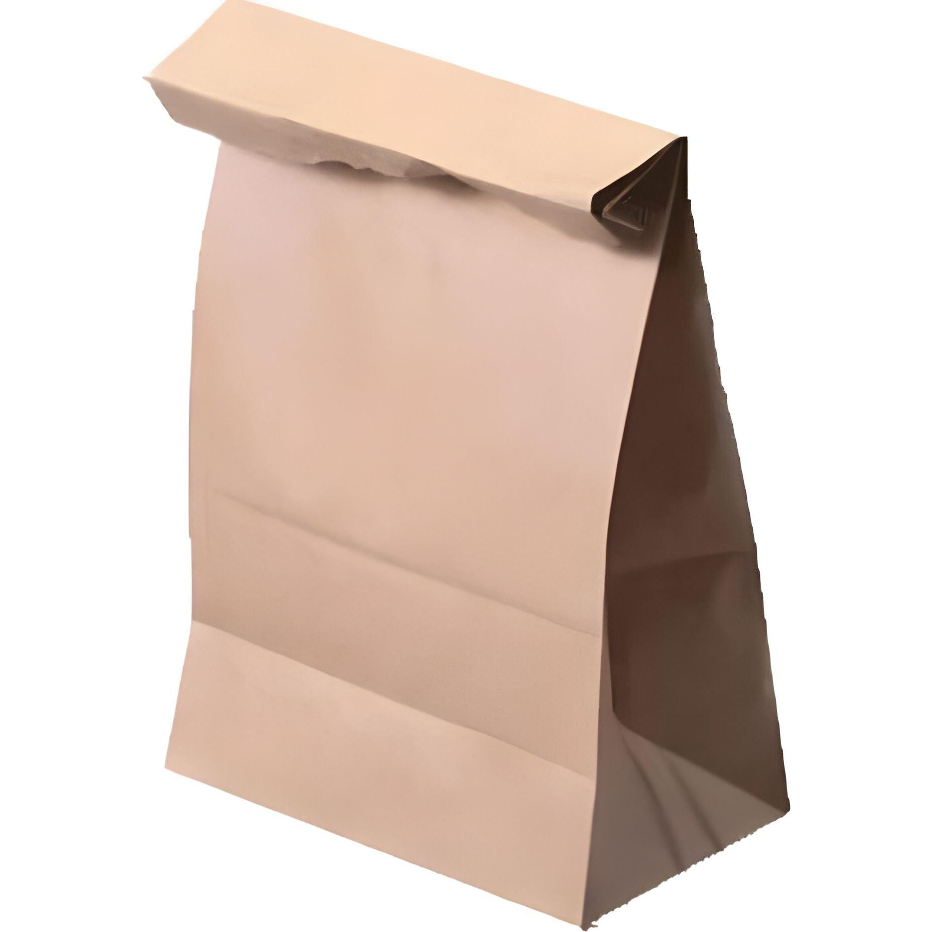 Atlas Paper Bag - 9.75" x 6" x 16.5", 1/8 Barrel Brown Paper Bags, 500/Bn - 4600001