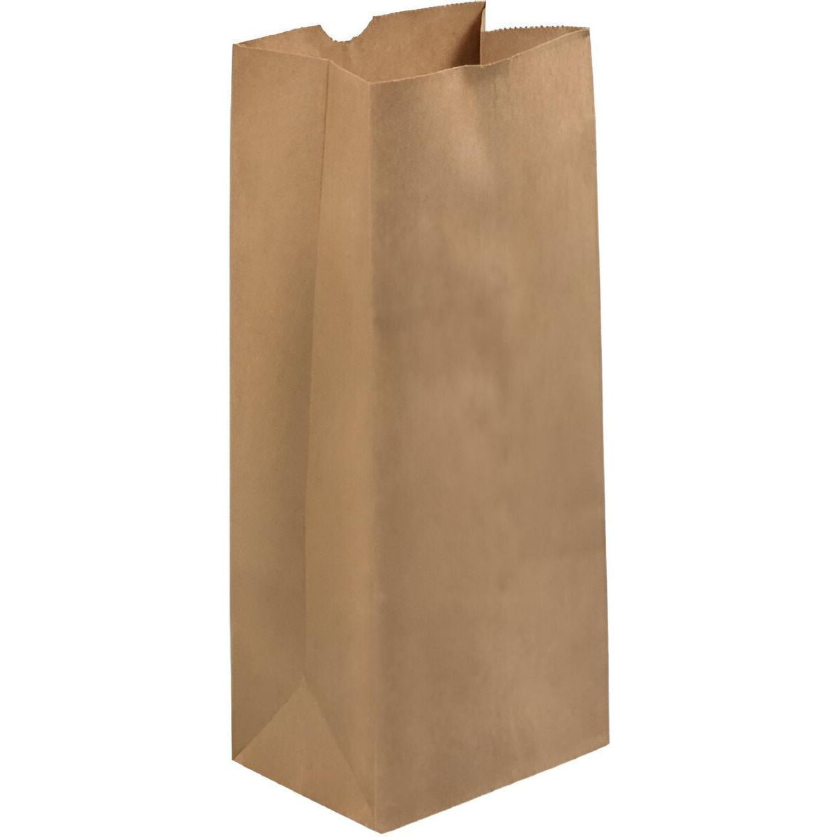 Rosenbloom - 10lb Double Wall Brown Paper Bags, 500/bn - 10110BDW00 (Special Order Item)