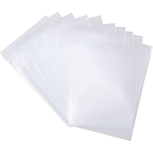 Petro Plastics - 8" x 4" x 18", 1.6 Mil Clear Full-Size Heavy-Duty Poly Bags, 500/Cs - 030580