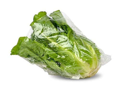 11.5" x 8.5" x 4" Poly Lettuce Bag, 1000/Cs - 11X8