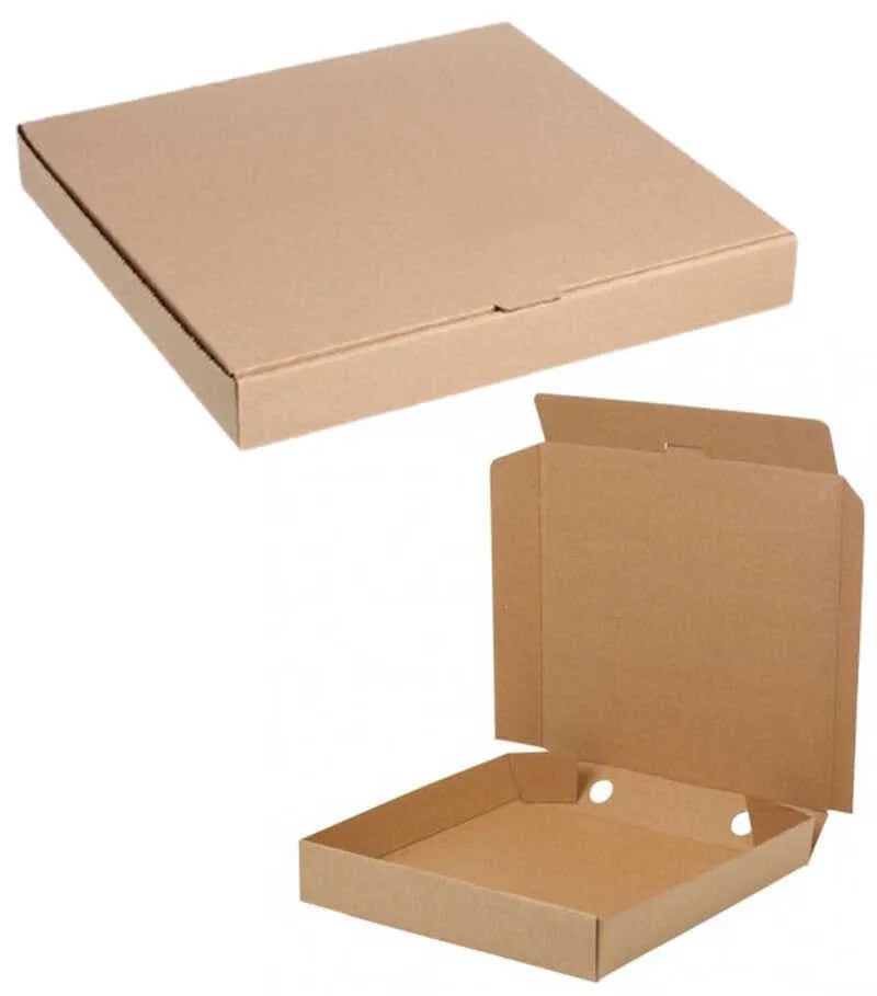 First Quality Packaging - 12" x 12" x 1.75" Kraft Vito's Printed Pizza Boxes, 50/bn - 120870