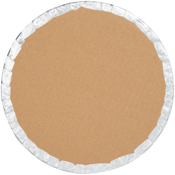 Enjay Converters - 9" X 1/4" Round Silver Cake Board, 24 Per Case - ENJ149RS24