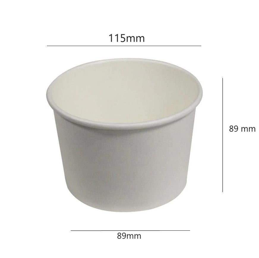 Right Fit - 16 oz Soup Cup with 115 mm Lid - ZJTSC16TRG