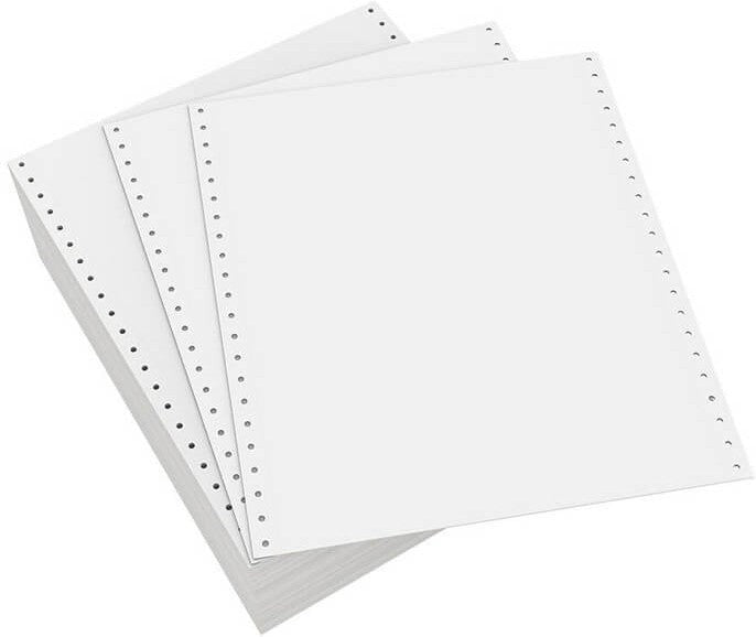 9.5" X 11" 3-Part Continuous Feed Paper - 170124