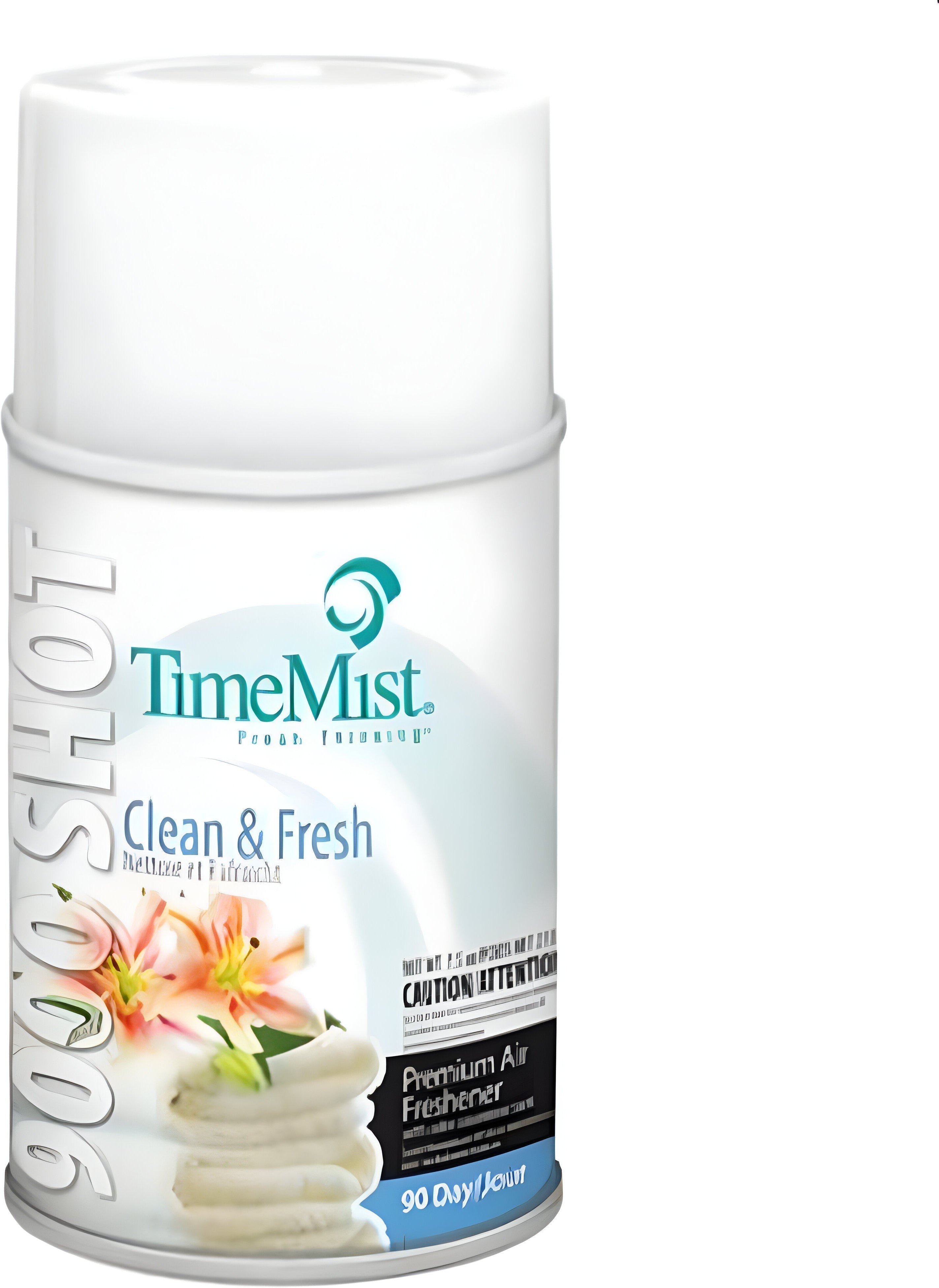 Timemist - 90 Day Refill Clean & Fresh Metered Air Care, 6Cn/Cs - B68001