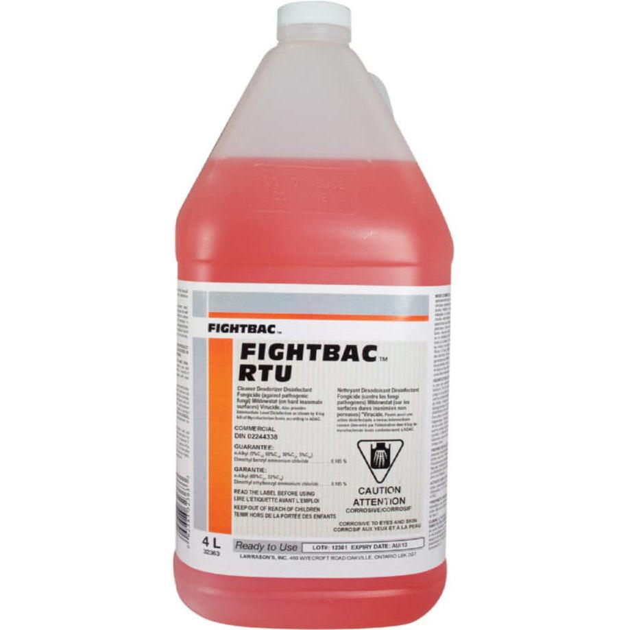 Vision - 12 x 946 ml Fightbac Orange Fragrance RTU Cleaner & Deodorizer - 32362