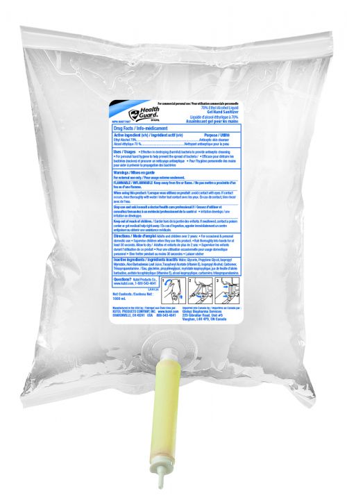 70% Gel 1 L Hand Sanitizer, 10 x 1Lt/Cs - 37027