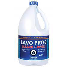 Lavo - 3.6L Pro 6% Chlorine Bleach Unscented - 044015