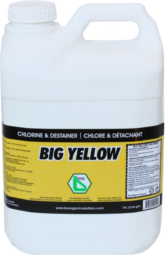 Big Yellow - 10 Liters Big Yellow Ware Wash Sanitizer 12%, 2 Jg/Cs - 231739