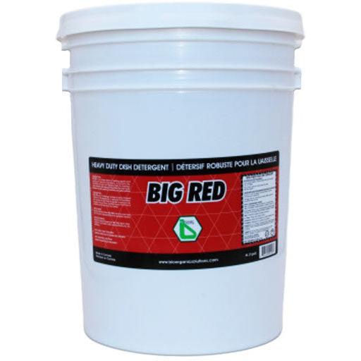 Big Red- 20 Liters Dishwasher Detergent, 20L/Pail - 100247