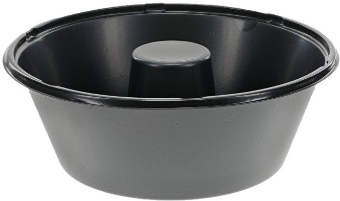 Pactiv Evergreen - 8" Black CPET Angel Food Cake Base, 280 Count - 13301