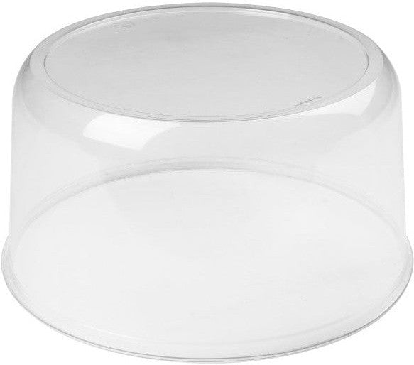 Pactiv Evergreen - 5" Clear, Tall Smooth Wall Dome for 8" Cake 100/cs- Y1050PD