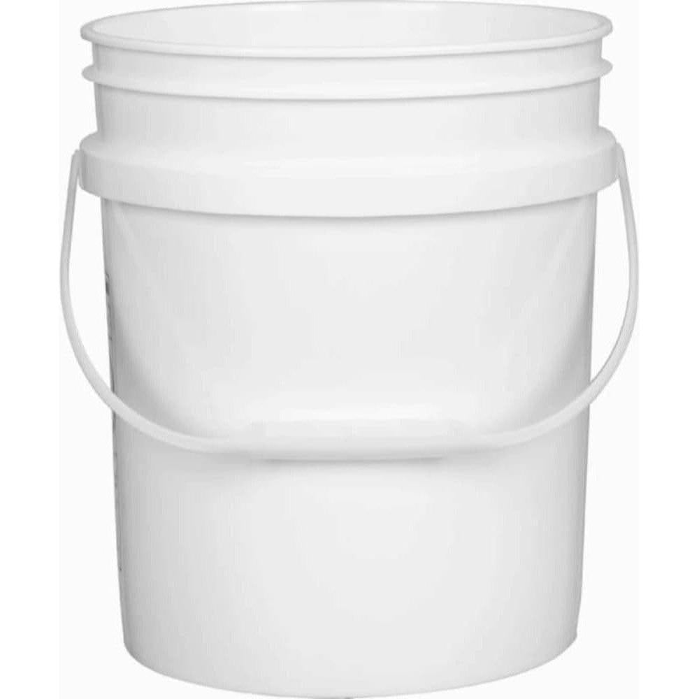 E. Hofmann Plastics - 20 Liters White Plastic Pail With Handle - PR2000 (Special Order Item)