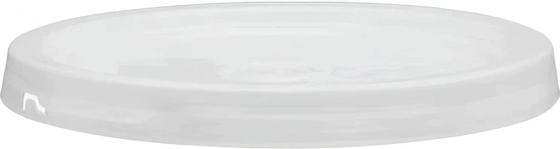 E. Hofmann Plastics - 8.4 Lt. White Round Lid For PR840 Pail Each, 240/sk - 2359826