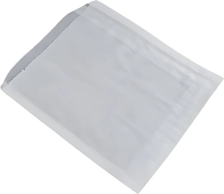 McNairn - 6" x 2" x 9" White Greaseproof Paper Jumbo Sandwich Bags, 1000/cs - 025920