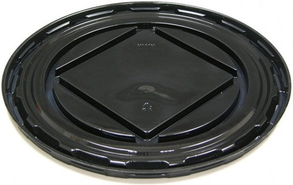 Pactiv Evergreen - 11" Black Cake Base for 9" Cake, 300/Cs - 11B300