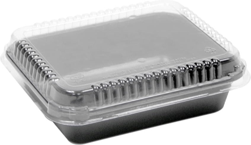 Pactiv Evergreen - 32 Oz Rectangular Ultralite Bakables CPET Container with OPS Lid, 250/Cs - 49329DO