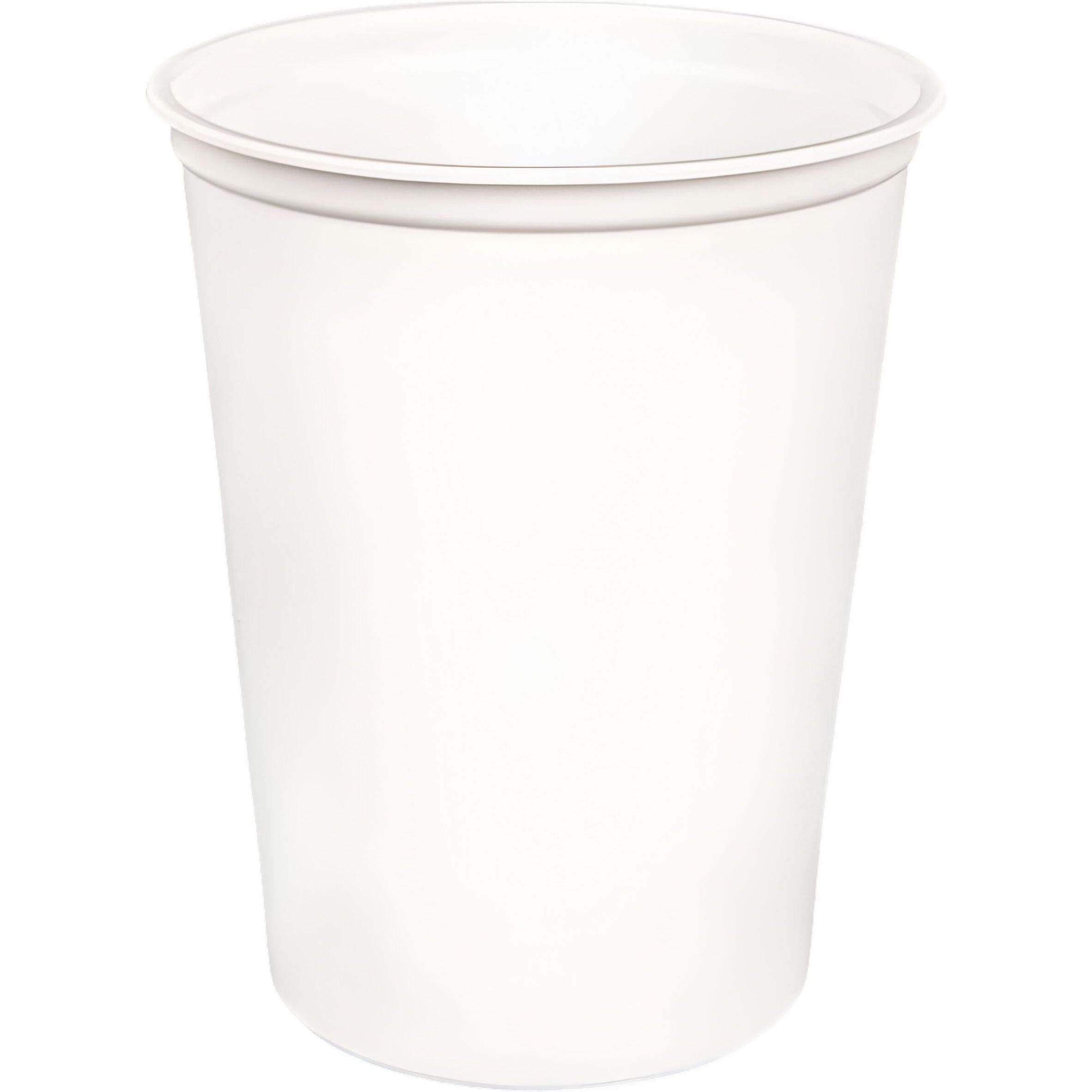 Plastipak - 32 Oz White Plastic Deli Container, 250/Cs - 133A (Special Order Item)