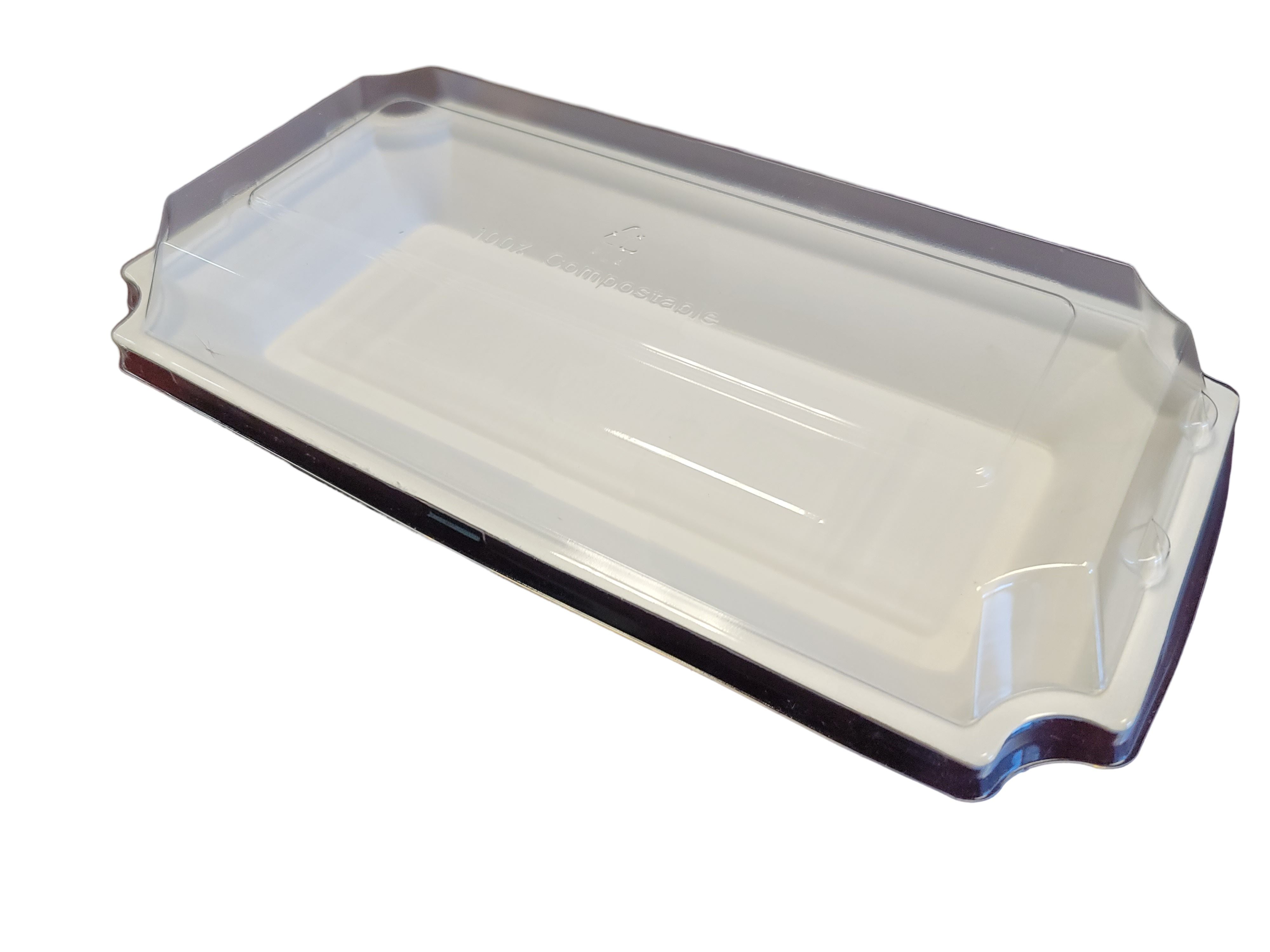 RiteEarth - 9" x 4" Bagasse Trays, 500/Cs - 281100