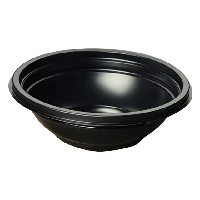 6 x 2.3, 16 Oz Crystaline APET Black Bowl, 200/Cs - Cw016-3L
