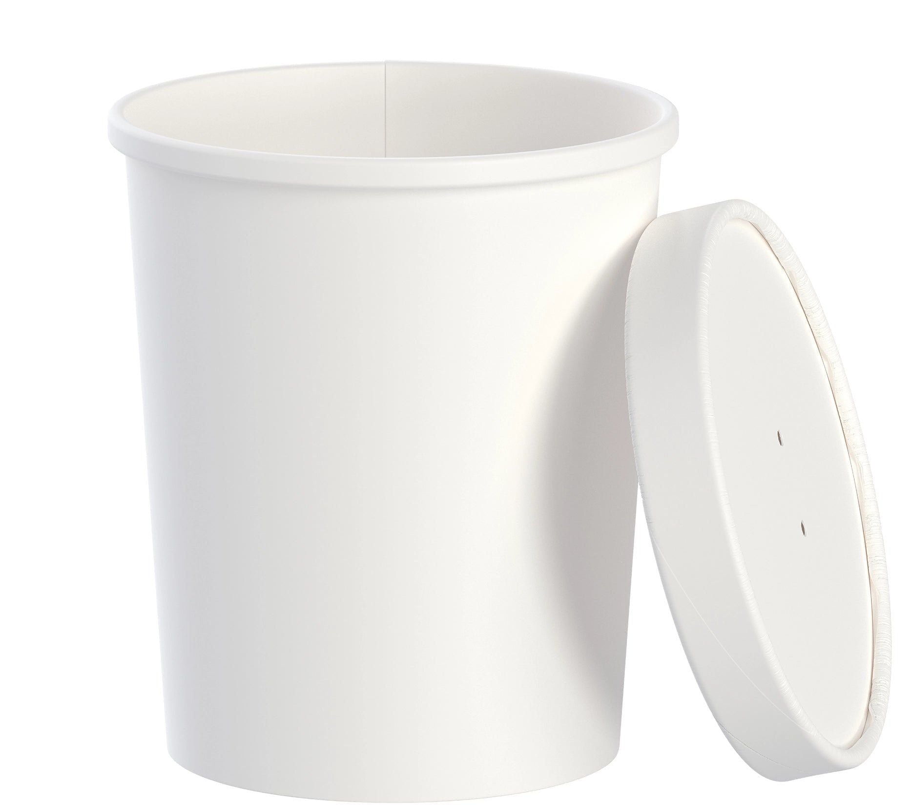 Dart Container - 32 Oz White Combo Solo Food Container 250x250 Lids/cs ,16cs/Skd - 290094