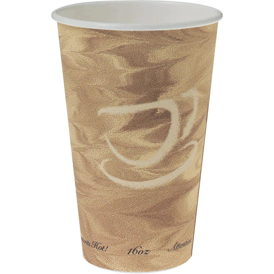 Dart Container - 16 Oz Solo Mistique SSP Paper Hot Cups, 1000/ Cs - 31