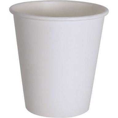 YesEco - 10 Oz White Paper Coffee Hot Cup, 1000/Cs - HOT10W (Special Order Item)