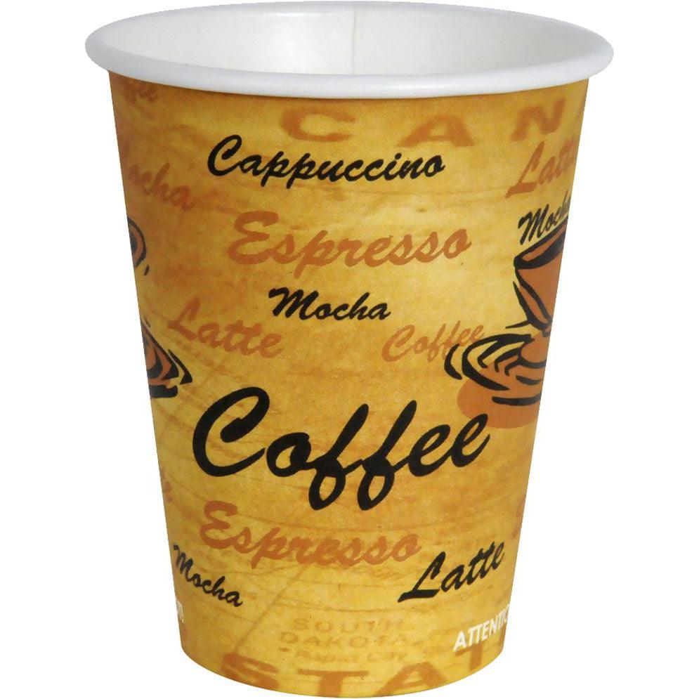 YesEco - 12 Oz Paper Hot Cup, 1000/Cs - HOT12CUP