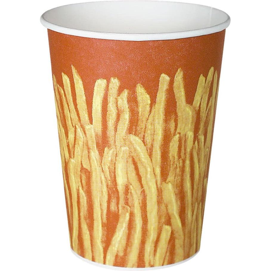 Dart Container - 32 Oz Solo Grease-Resistant French Fry Paper Cups, 500 ...